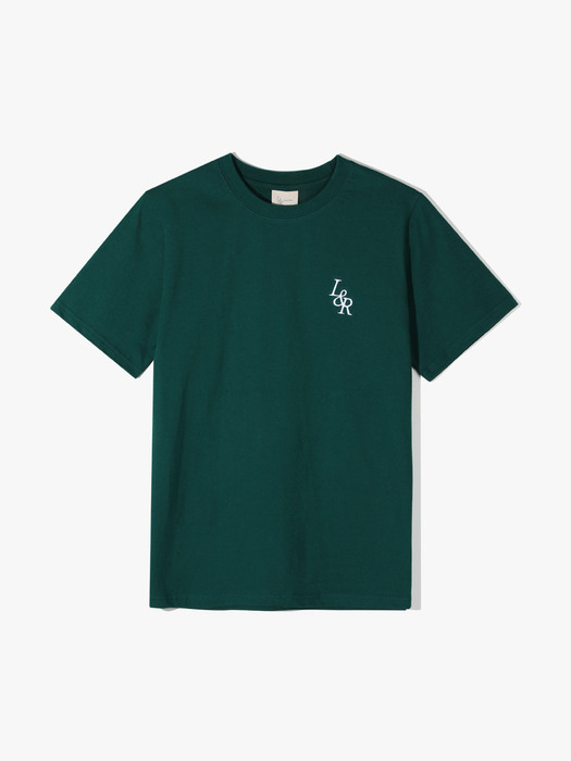 Signature Logo Half-Sleeve T-shirt Deep Green