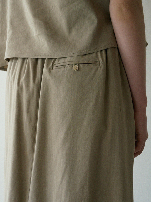 Sage Skirt (Beige)