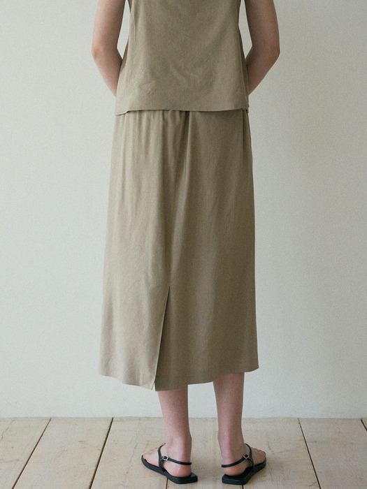 Sage Skirt (Beige)