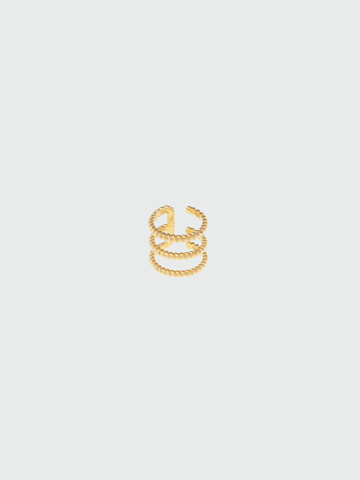 XOE EENK E Ring - Gold