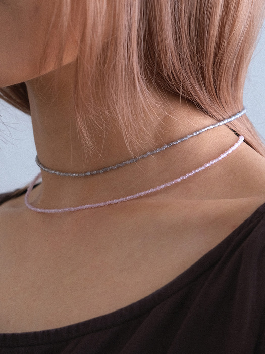 Shiny Labradorite Necklace