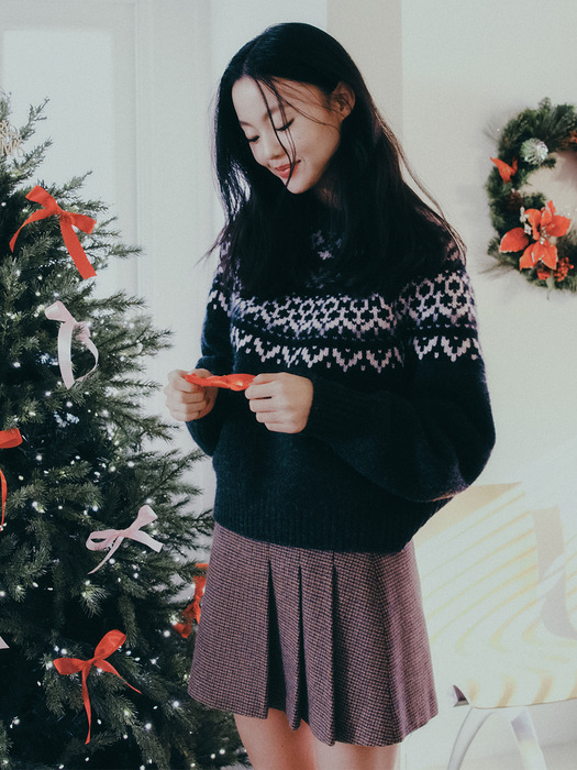 [KNIT] Fair isle Pullover