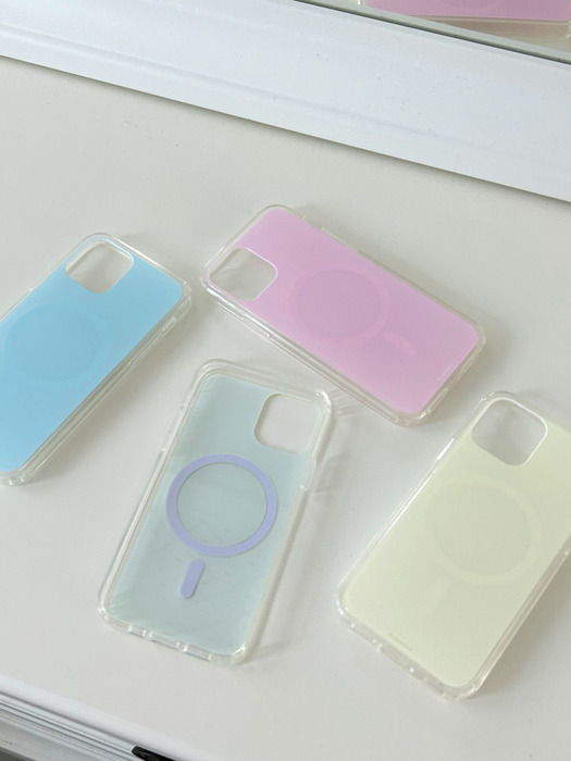 [맥세이프]Colourful jelly case(4color)