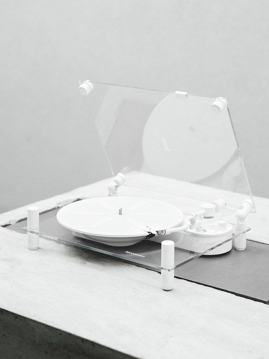 트랜스페어런트 투명 턴테이블 LP 플레이어 TRANSPARENT TURNTABLE