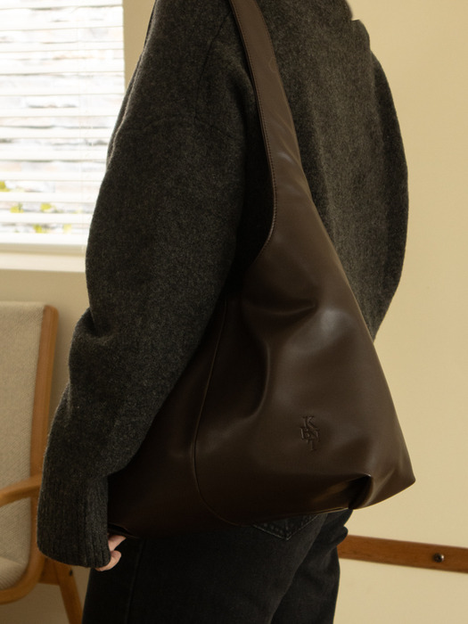 Adern shoulder bag_dark brown