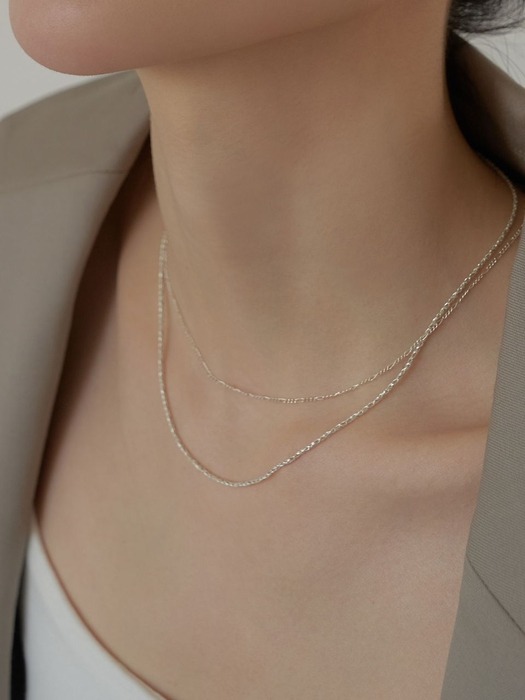Simple Mesh Chain Necklace