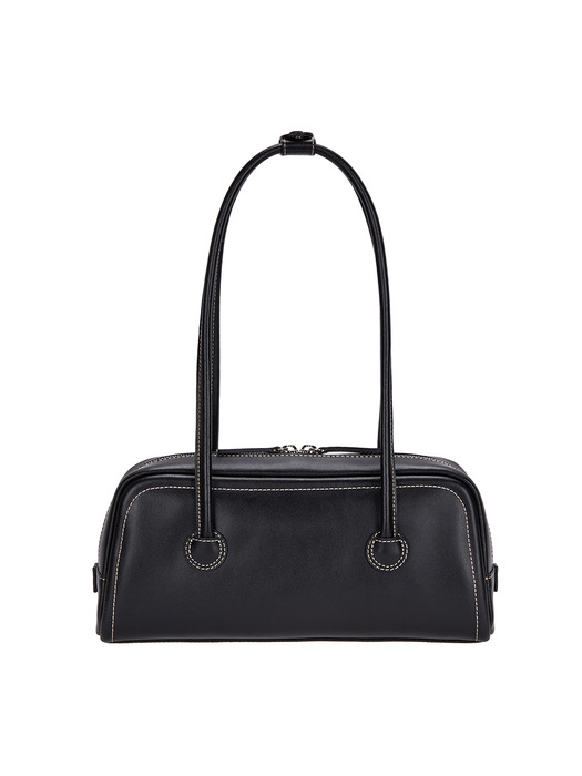 SOFT BAGUETTE BAG_black plain