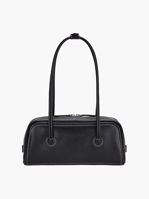 SOFT BAGUETTE BAG_black plain