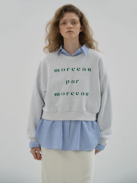 24SS Morceau Sweater Shirts_melange