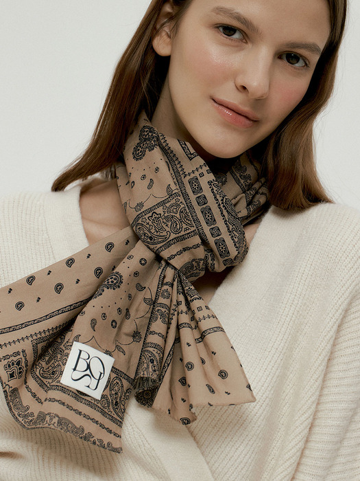 mandy cotton scarf (2colors)