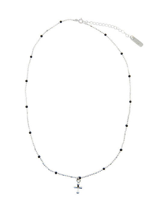 [silver925] anchor cross necklace