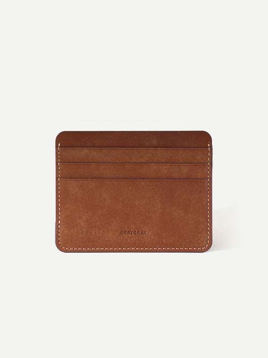 3단 페블 카드지갑 탄(3Pebble Card Wallet Tan)