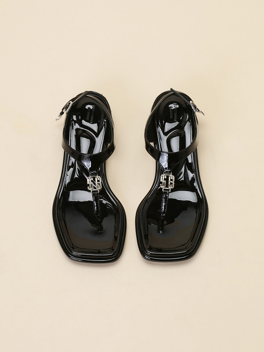 SCB flip-flop sandal(black)_DG2AM24023BLK