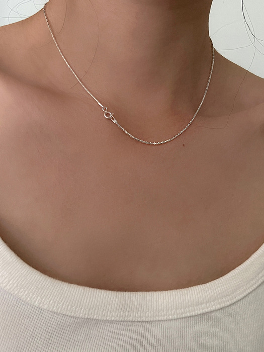 silver925 snake chain necklace