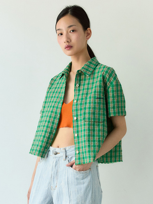 Smith Vintage Check Shirt (Green)