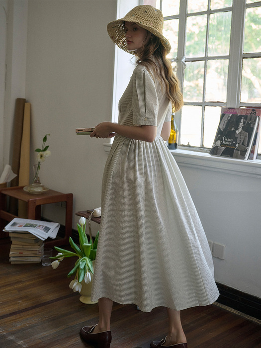 SR_Intellectual pleated dress_IVORY