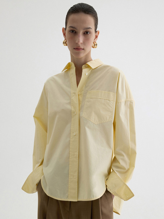 FW Over Boxy Shirt_YELLOW