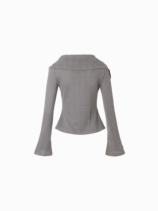 Aaron Knit Top (Grey)