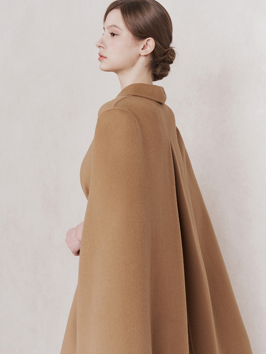 Merry Shawl Coat (Camel)