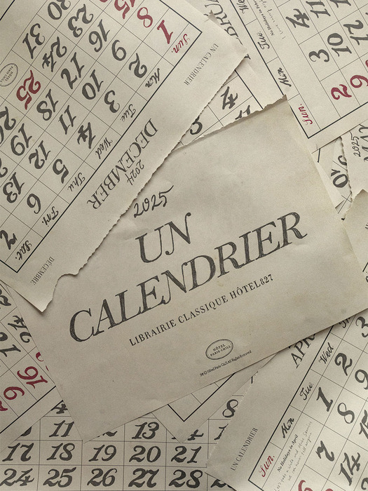 25 Monthly Calendar