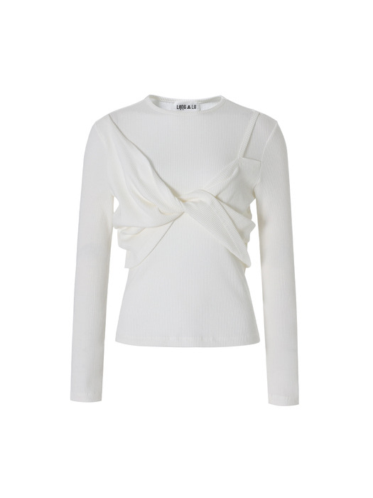 REGGELLO Twist Detail Top(레젤로)_3 COLOR