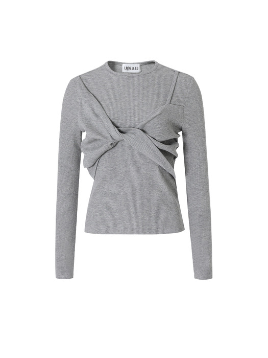 REGGELLO Twist Detail Top(레젤로)_3 COLOR