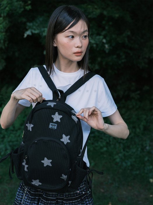 Nest Sling Backpack (Black Star)