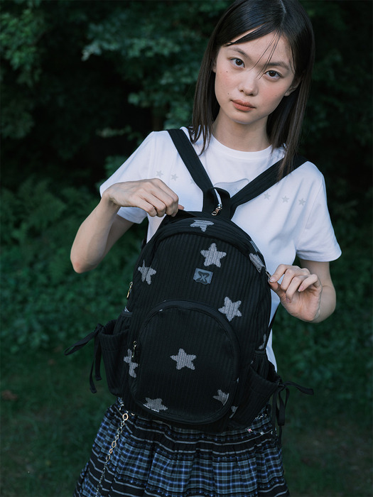 Nest Sling Backpack (Black Star)