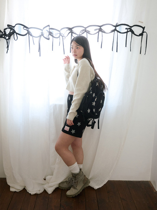 Nest Sling Backpack (Black Star)
