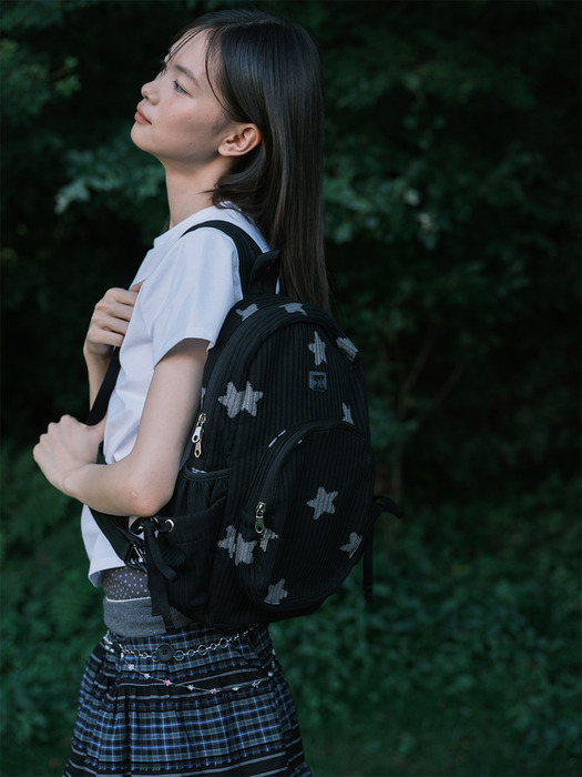 Nest Sling Backpack (Black Star)