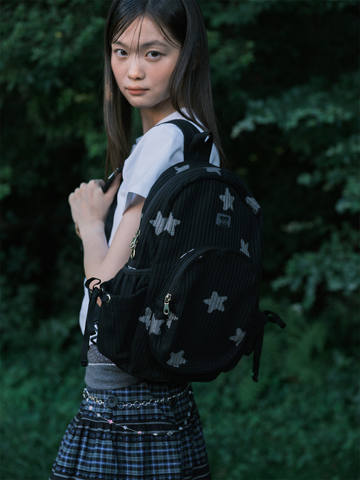 Nest Sling Backpack (Black Star)