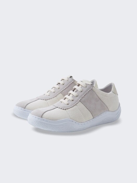 Wave Canvas Sneakers_1034 ivory