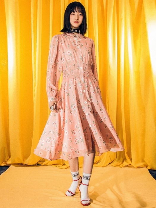 UWS-SS10 mugunghwa flare dress[pink]