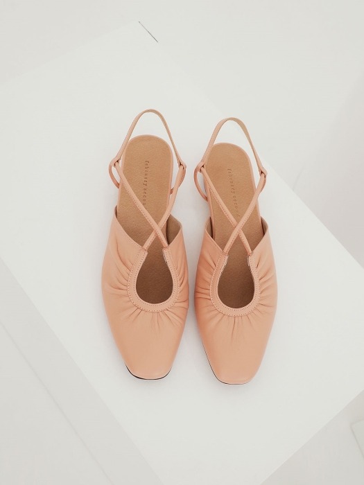 French ballet shoes L.coral