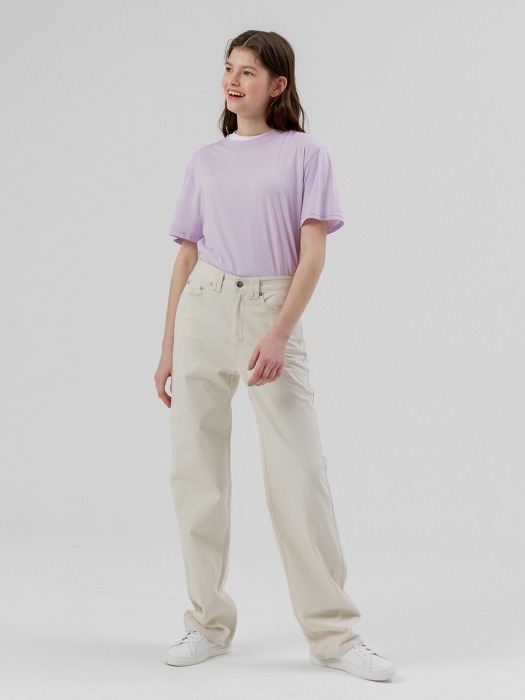 Cotton Long Pants [Cream]