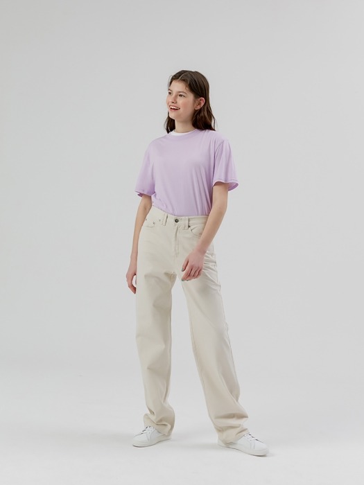 Cotton Long Pants [Cream]