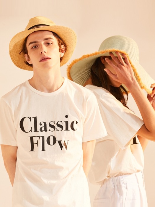 CLASSIC FLOW T-SHIRTS, White