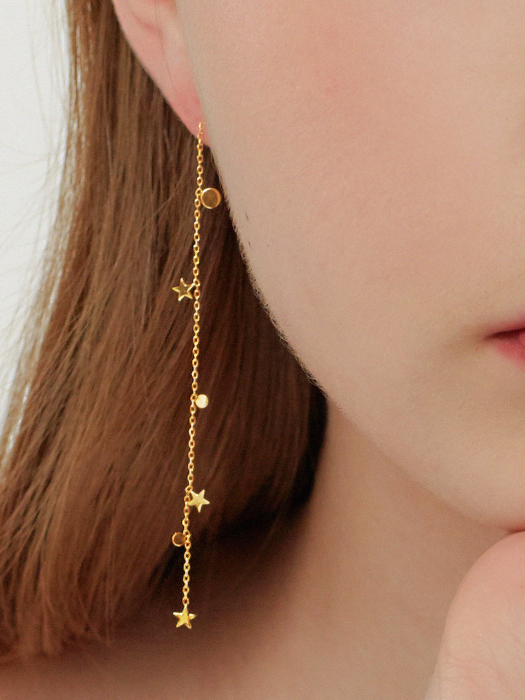 STAR STICK LONG EARRING