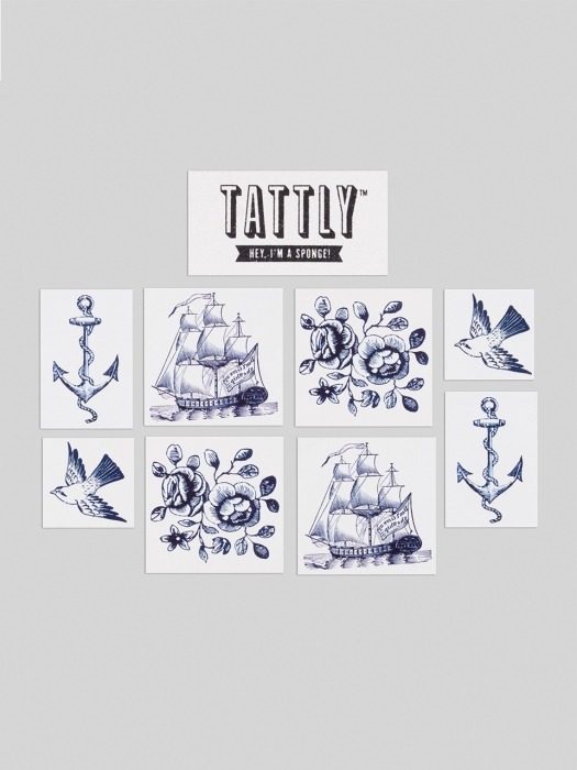 Nautical Set Tattoo 타투 스티커 세트