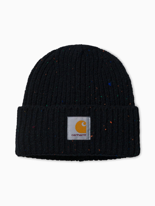 ANGLISTIC BEANIE_BLACK HEATHER