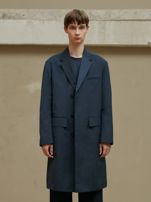 NAVY TAILORED COAT (TC1CTVF0901)