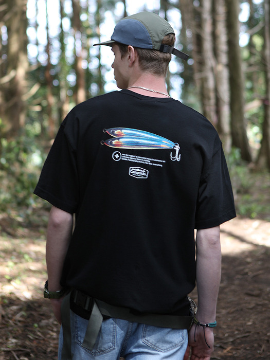 Traveling Fishing Bait Graphic T-Shirt CST103 / 3colors