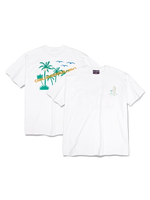 XTT026 코코넛 반팔 티셔츠 (WHITE)