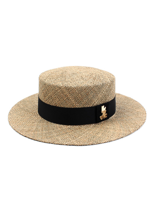 Bau Flat Long Panama Hat GD 라피아햇