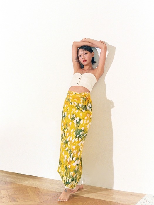 [Sarong] Forest - Autumn Yellow