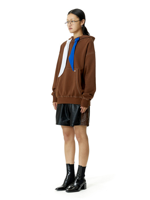 Rabbit Hoodie Brown