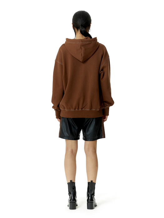 Rabbit Hoodie Brown