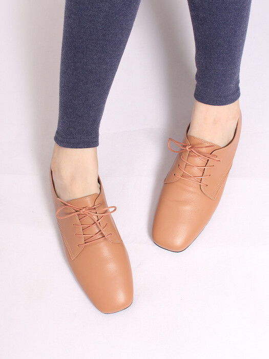 Flat Loafer _retro coral