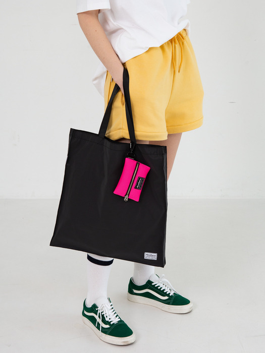 Reflect Square Shoulder Bag [Black,Pink,Orange]