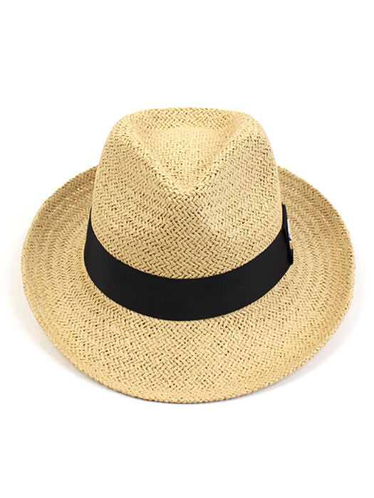 BU Summer Beige Long Fedora 여름페도라